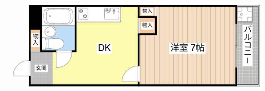 間取図 山東アパート１