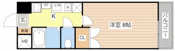 間取図 ミラージュ大津京