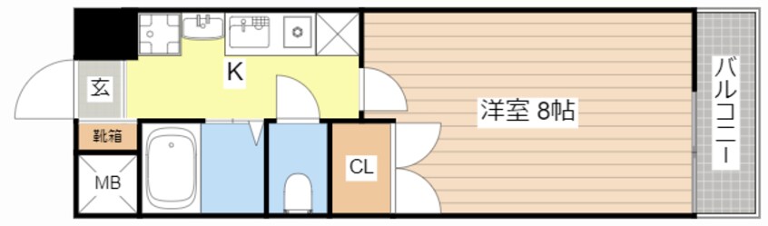 間取図 ミラージュ大津京