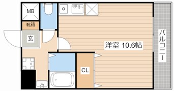 間取図 ミラージュ大津京