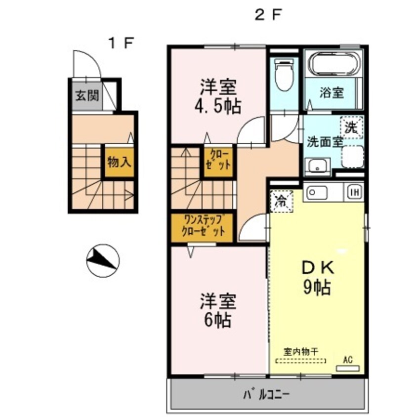 間取図 アルボルモニアⅢ