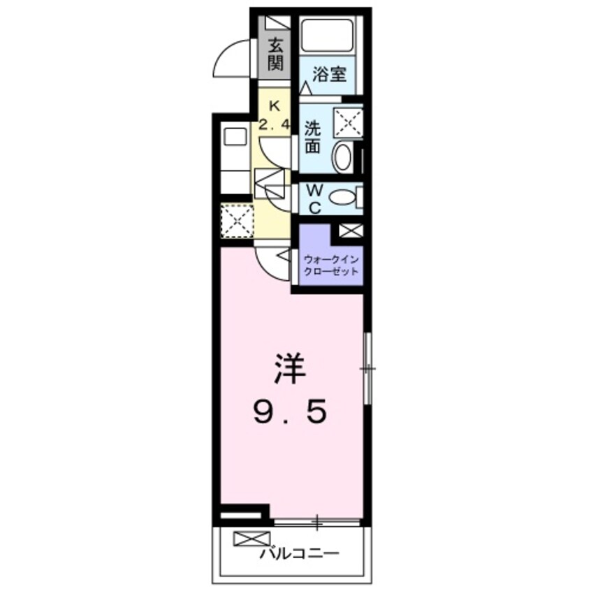間取図 ｐａｓｔｏｒａｌｅ