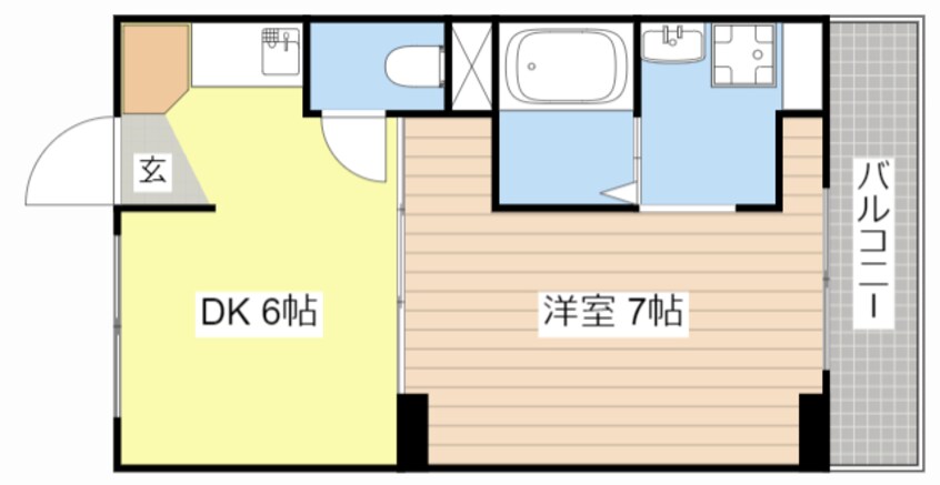 間取図 ヴィラナリー石山寺Ⅰ