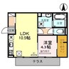 Ｇｒａｃｅ Ｈｅａｒｔ 1LDKの間取り