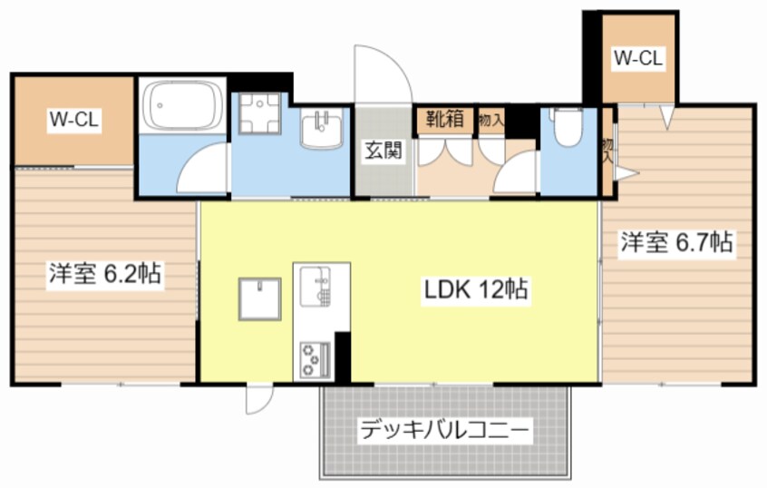 間取図 フェリーチェ