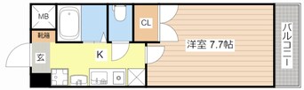 間取図 ミラージュ大津京