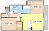 ガーデン　ライラック 2LDKの間取り