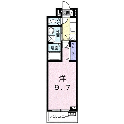 間取り図 ラクーン堅田