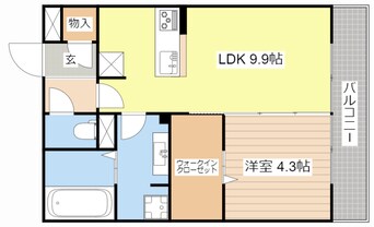 間取図 セジュール神宮道