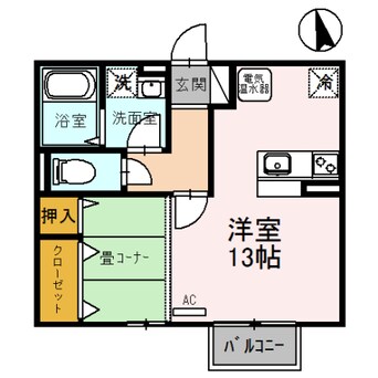 間取図 ウエストアヴェニュー