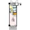 レイクヴュー堅田 1Kの間取り