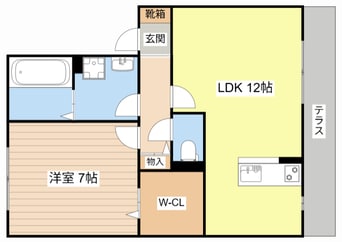 間取図 メルベーユ川崎