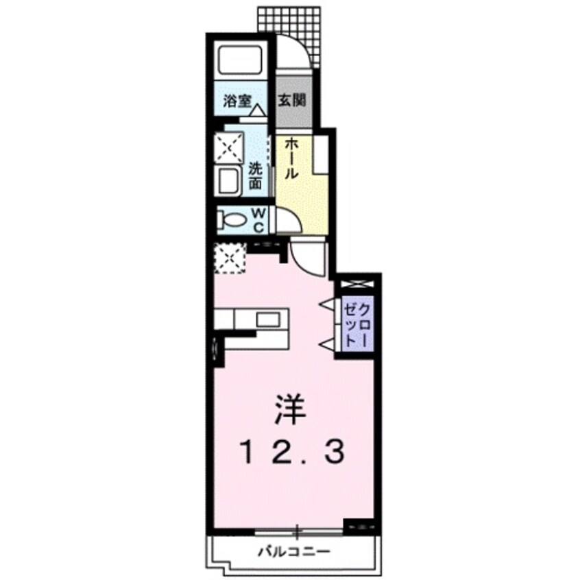 間取図 アヴニ－ル