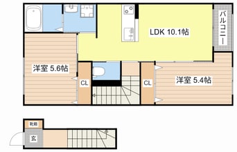 間取図 メゾン・エスポワール