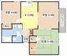 ＭＡＩＳＯＮ　ＬＵＮＡ 3Kの間取り