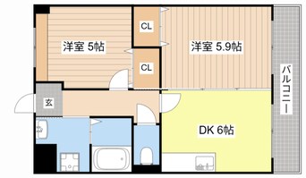 間取図 レジデンス・ジャパン３
