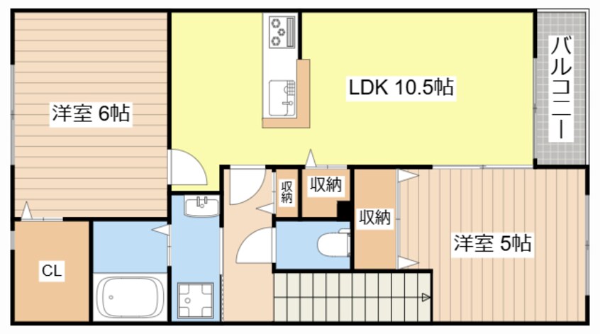 間取図 メゾン　セーブル