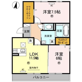 間取図 メイプルコート