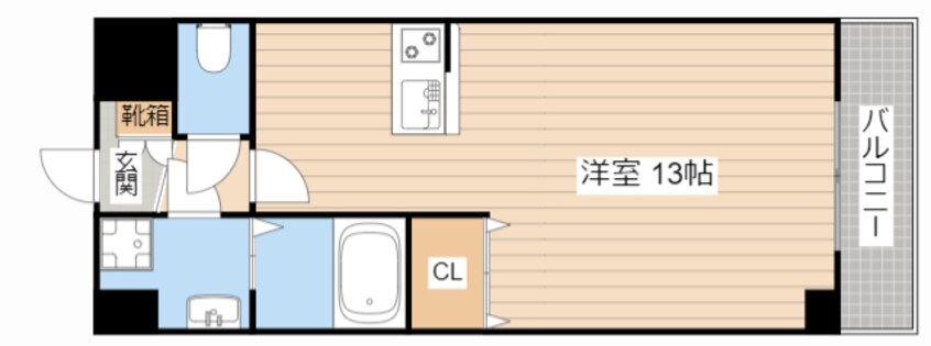 間取図 キャトルセゾン