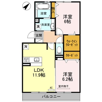 間取図 グラン・フォレ
