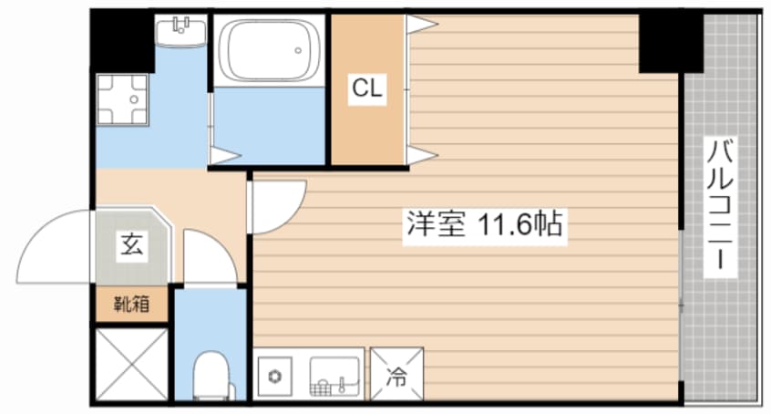 間取図 ミラージュ大津京