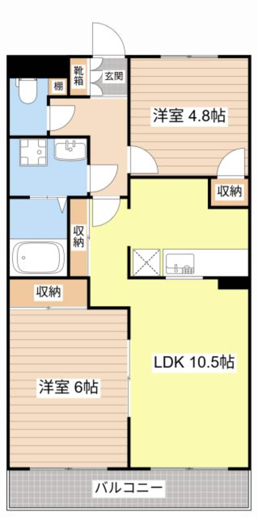 間取図 シャルマンハウスⅠ