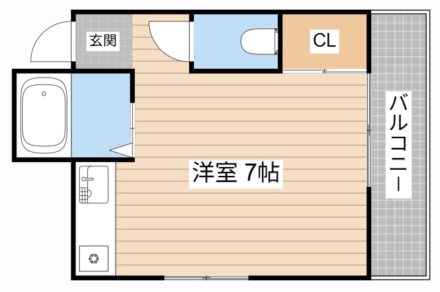 間取り図 コリンドゥ草津