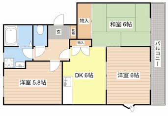 間取図 グレイス藤