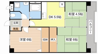 間取図 ウイング21