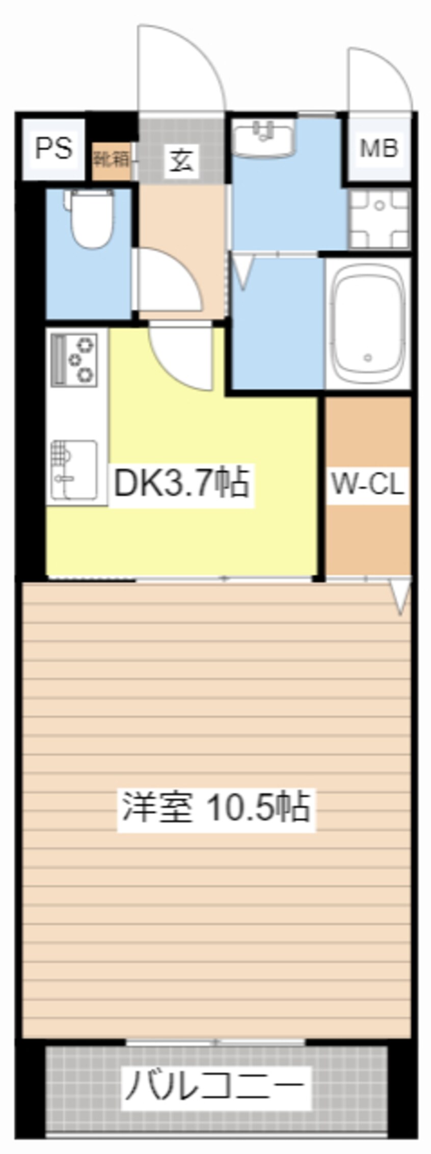 間取図 レイーナⅢ