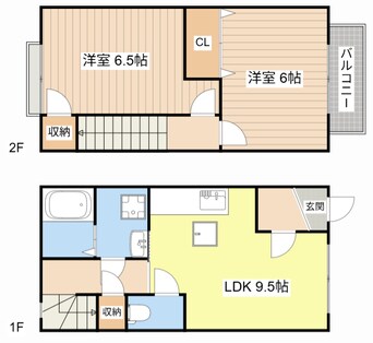間取図 サンパレス白鳥