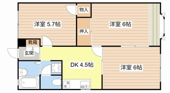 間取図 アルページュ