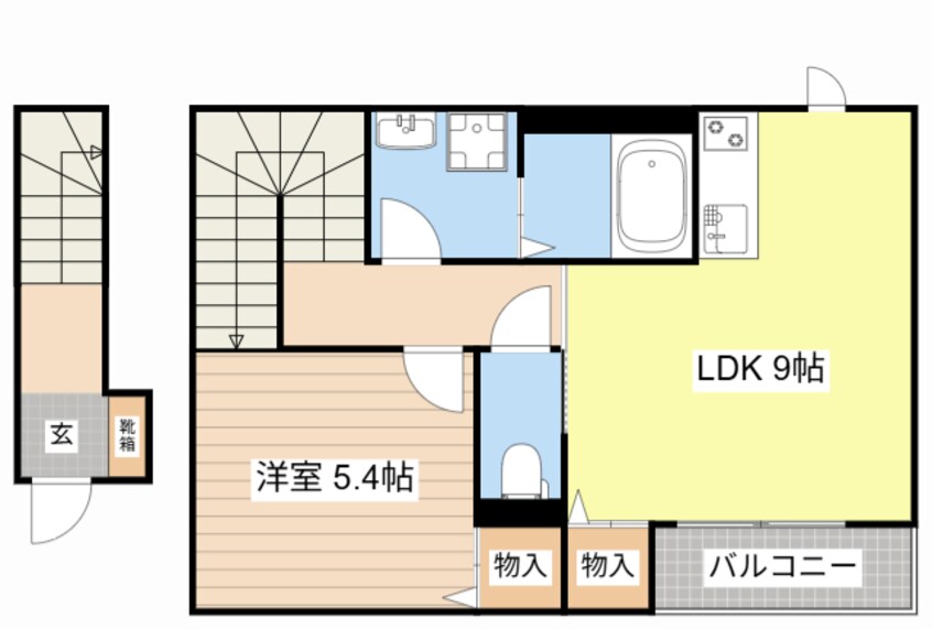間取図 Ｉｍｐｅｒｉａｌ　ｈｏｕｓｅ