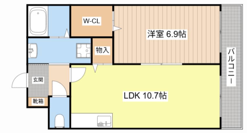 間取図 アースマーシマンションⅡ