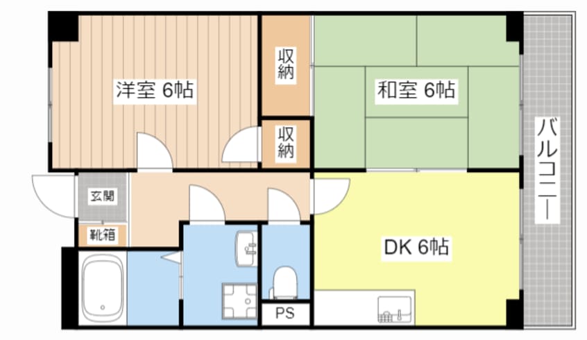 間取図 アゼリア古高