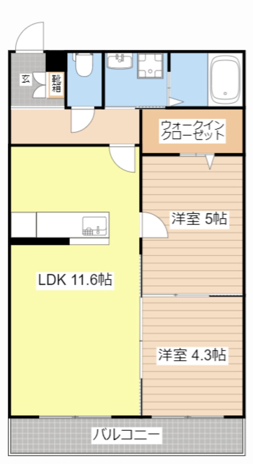 間取図 SANAEマンション