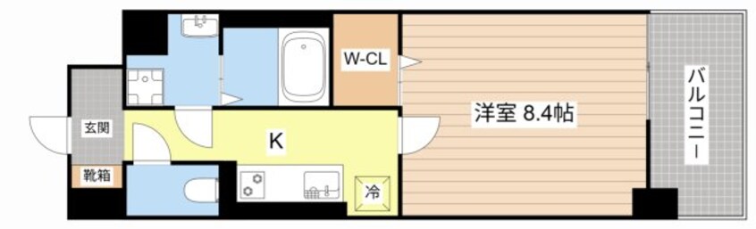 間取図 AXIA草津_DC