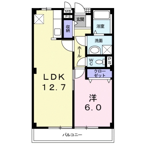 間取り図 レーベンバンブーⅢ
