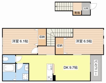 間取図 クレシアⅡ