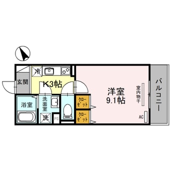 間取図 Bella vista 南草津（ベラヴィスタ）