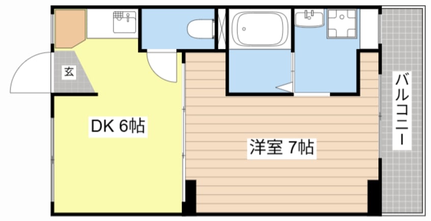 間取図 ヴィラナリー石山寺Ⅰ