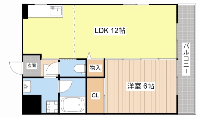 間取り図 フラワー５番館