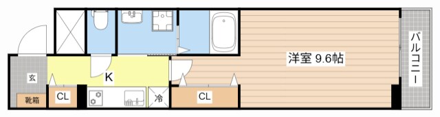 間取り図 ベルフォレ大津京