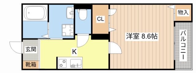 間取り図 アトリエール駅東