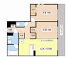クレストブルー 2LDKの間取り