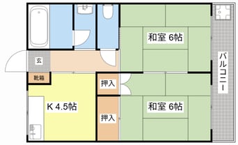間取図 湖琴マンション