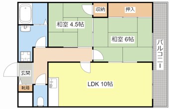 間取図 エクセルメゾン南志賀