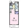 シェーネ 1Rの間取り