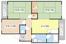 ハイツ柳川 3Kの間取り