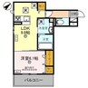 Farouche 1LDKの間取り